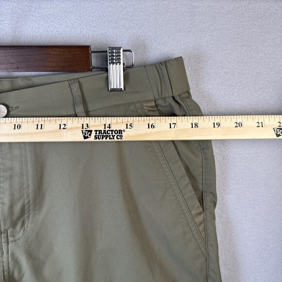 Jack Archer Pants Mens 35x28 Olive Green Jetsetter Tech Chino Performance Travel - Picture 4 of 10